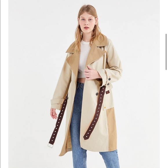 Urban Outfitters Jackets & Blazers - Color block trench coat